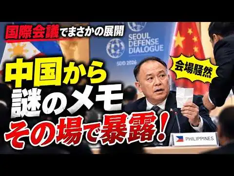 画像 #1073【中国から謎のメモ】フィリピン国防長官がその場で暴露！国際会議が騒然